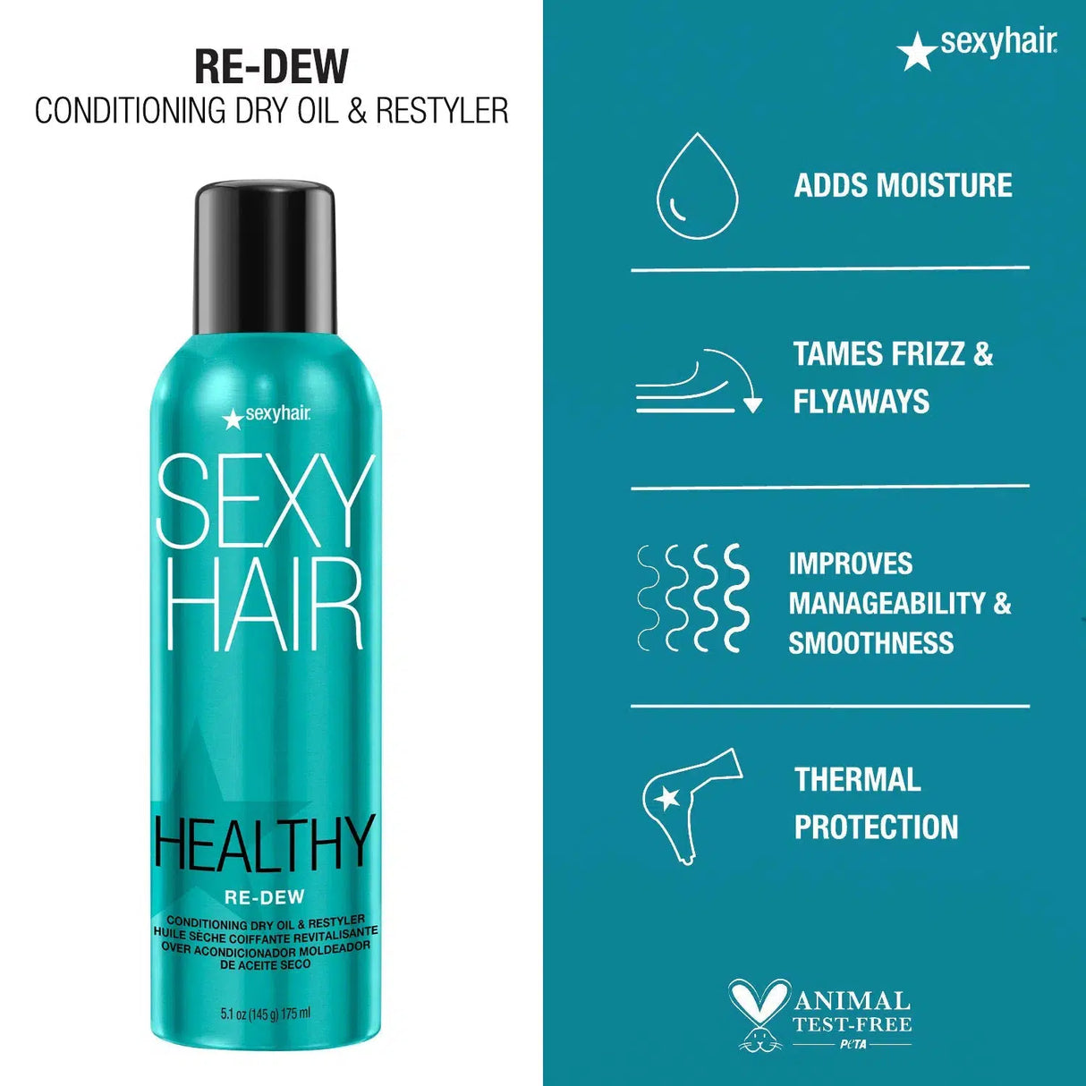 Re-Dew Conditioning Dry Oil & Restyler