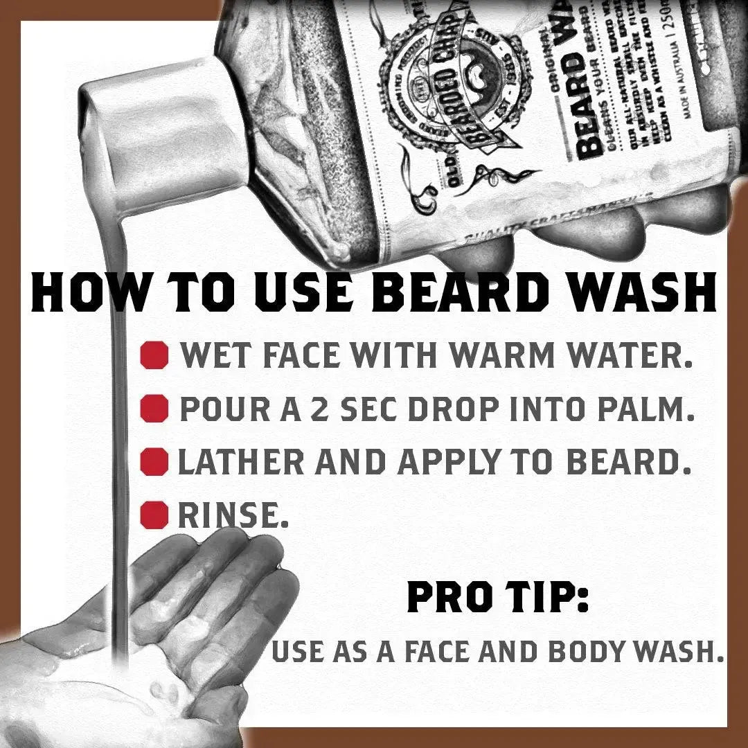 Rugged Original Beard Wash