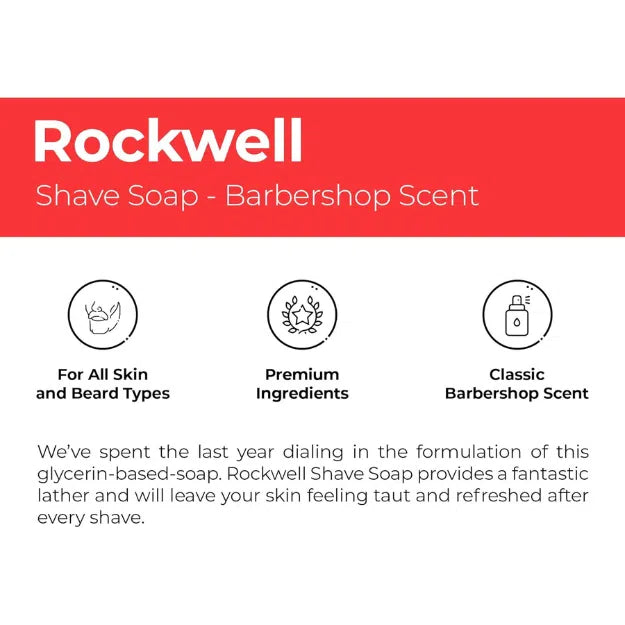 Shave Soap Refill Barbershop Scent