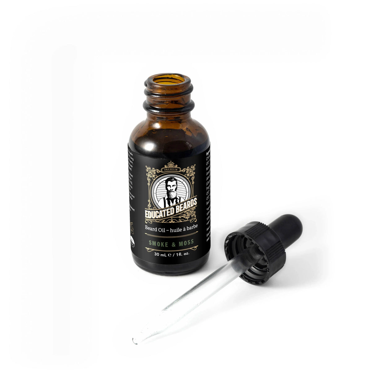 Educated Beards Smoke & Moss Beard Oil-Educated Beards