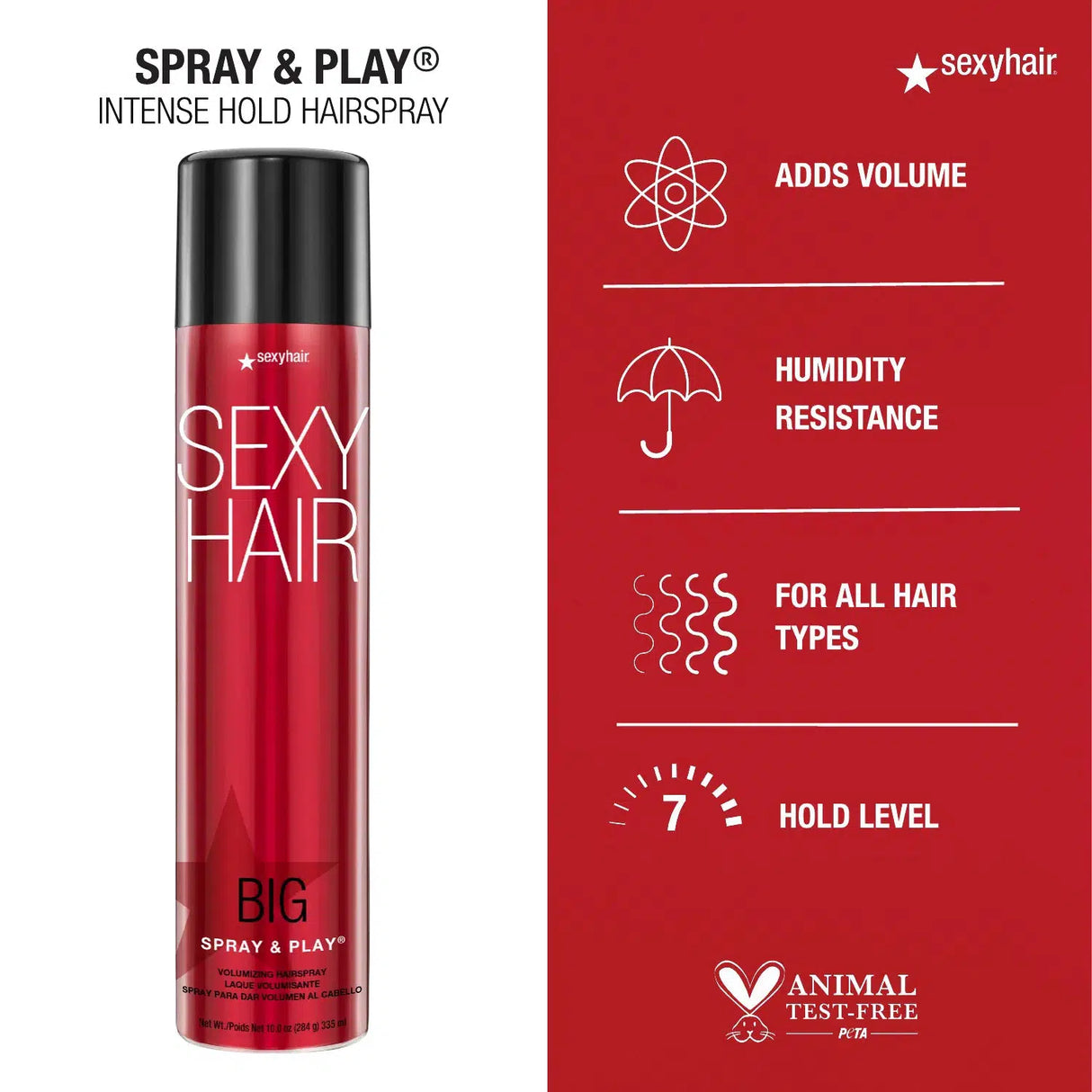 Spray & Play Volumizing Hairspray