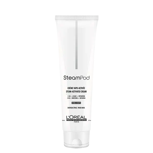 Steampod cream for thick hair best sale