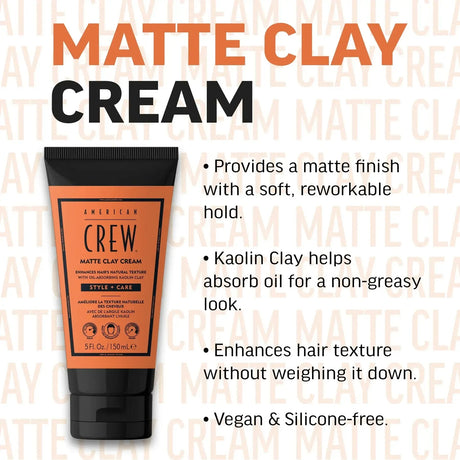 Style + Care Matte Clay Cream