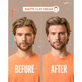 Style + Care Matte Clay Cream