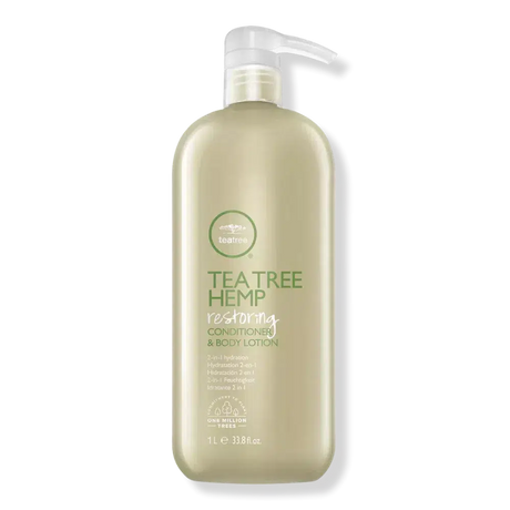 Tea Tree Hemp Restoring Conditioner & Body Lotion