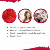Temporary Color Spray Cougar Red