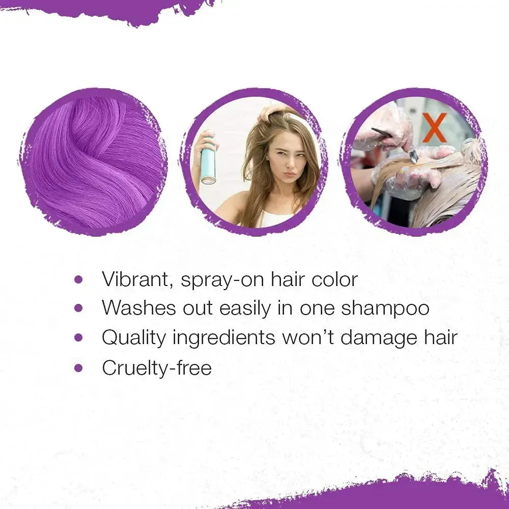 Temporary Color Spray Panther Purple