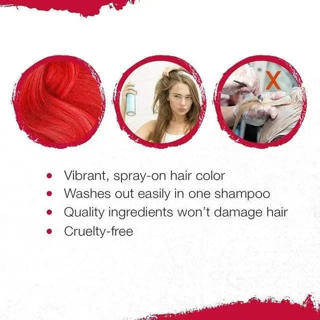 Temporary Colour Spray Cougar Red