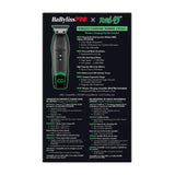 Wireless Charging Trimmer Black With Deep Tooth Mim T-Blade - FXT45T