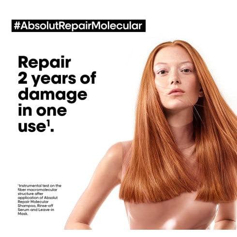 Absolut Repair Molecular Professional Leave-In Mask-L'Oreal Professionnel